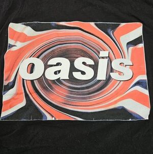 Oasis Black Graphic Tee